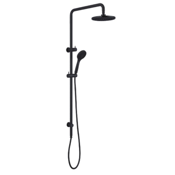 Shower Station Bath Station Matte Black  - Bshower-304
