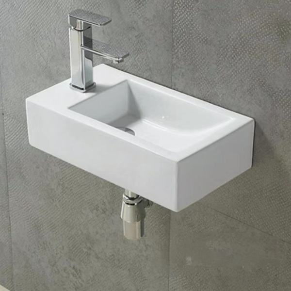 Gloss White – Wall Hung Basin - PW5025R