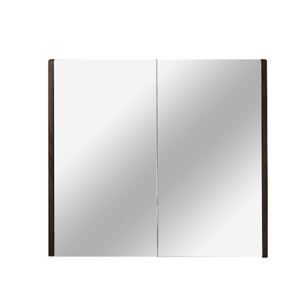 Qubist Shaving Cabinets - Wood Grain - DarkGrey-QSV900DG