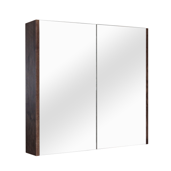 Qubist Shaving Cabinets - Wood Grain - DarkOak-QSV750DO