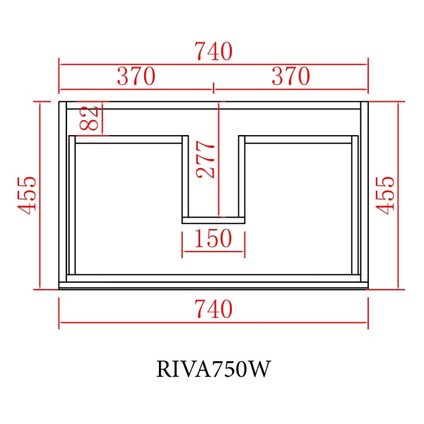 2 Drawer - RIVA750W - Image 3