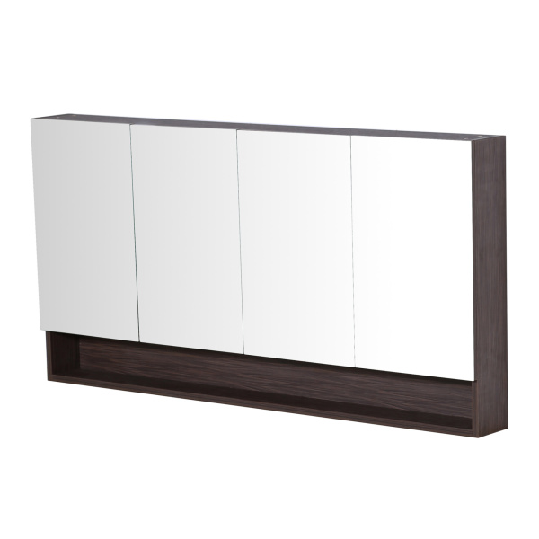 Stella Walnut Shaving Cabinet 1500*750*155 mm - WALNUT-SV1500