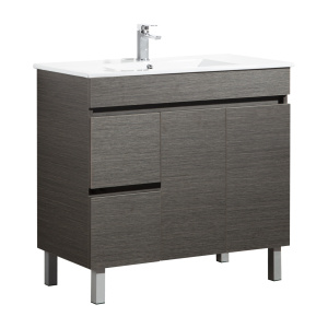 Evie Dark Brown   PVC Color Vanity 900*460*860mm - EV94LL-DB