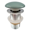 Basin Waste Matte Green ceramic pop up   - PA32NFGN