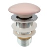 Basin Waste Matte Pink ceramic pop up   - PA32NFMP