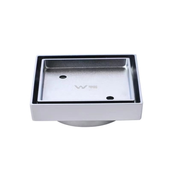 Stainless steel smart tile 115*115mm 90mm Outlet - PSF02S-90
