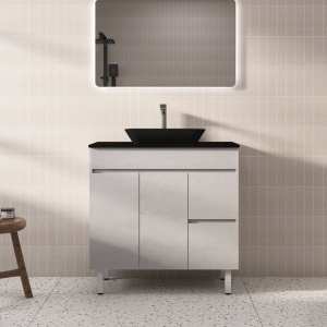 Freestanding Cabinet Concrete Grey 890*455*860mm - NC94RLG