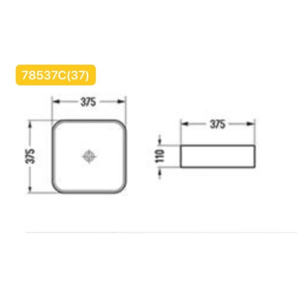 Qubix - Ultra Slim Gloss White Fine Ceramic - PA3711 - Image 2