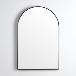 Aura Framed Mirror - Olivia Framed Arch Mirror - KAR6090F-MB
