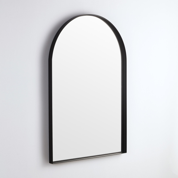 Aura Framed Mirror - Olivia Framed Arch Mirror - KAR6090F-MB - Image 2