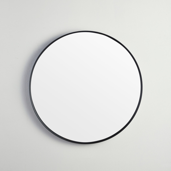 Luna Framed Mirror - Olivia Framed Round Mirror - KR700F-MB - Image 3