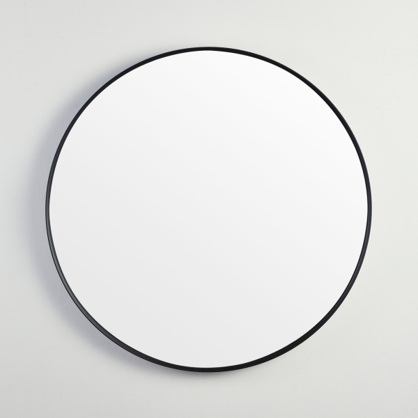 Luna Framed Mirror - Olivia Framed Round Mirror - KR800F-MB - Image 2