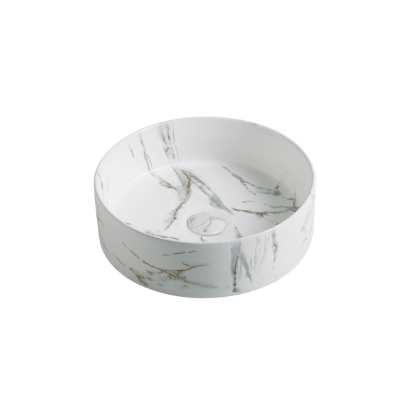 Carrara - Matte White Carrara Fine Ceramic Basin - PA3636CRA