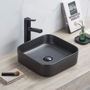 Qubix - Ultra Slim Matt Black Fine Ceramic - PA3711MB