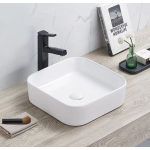 Qubix - Ultra Slim Gloss White Fine Ceramic - PA3711