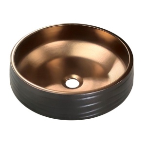 Ronda - Matte and Copper Art Basin - PA4343BC