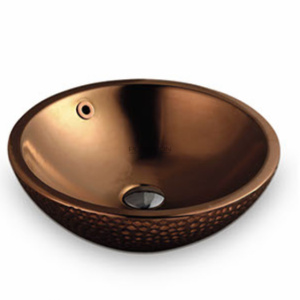 Ronda - Rose Gold Fine Ceramic Basin - PA4343RG