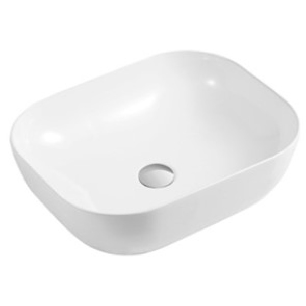 Qubix - Ultra Slim Gloss White Fine Ceramic - PA4632 - Image 2