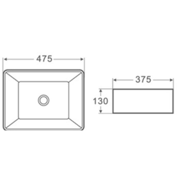 Jasper - Gloss White Above Counter - PA4737 - Image 2