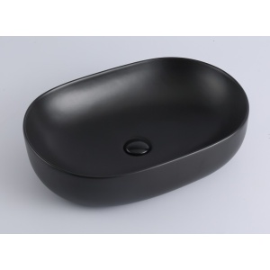 Oria - Matt Black Fine Ceramic Basin - PA4935MB