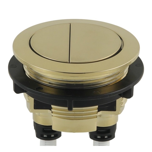 Round Press Button Yellow Gold - PB-RYG