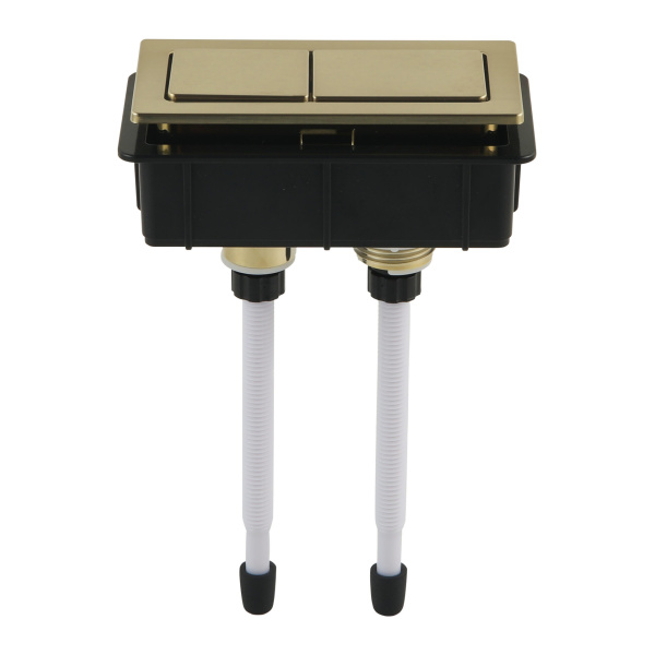 Square Press Button Yellow Gold - PB-SYG - Image 2