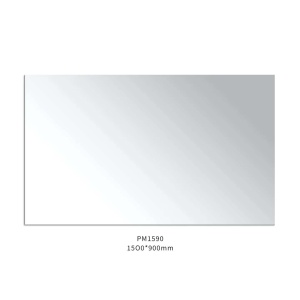 Jasper Plain Mirror - Plain mirror with Vinyl backing and neutral cure silicone - PM1590