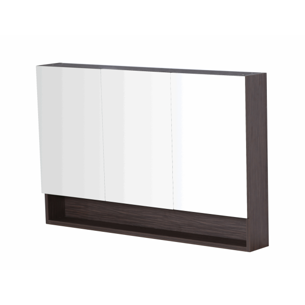Stella Walnut  Shaving Cabinet 1200*750*155 mm - WALNUT-SV1200