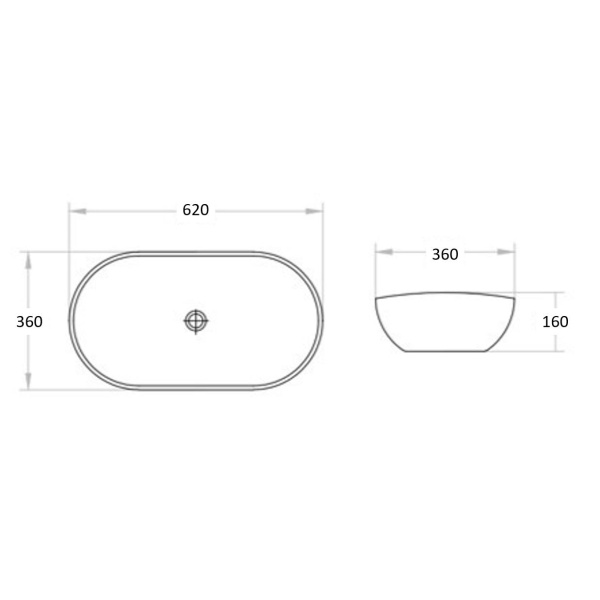 Flow - Gloss White Above Counter - PA6136 - Image 2