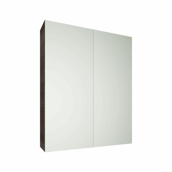 Evie Dark Brown Shaving Cabinet 600*750*155mm - EVSC60-DB