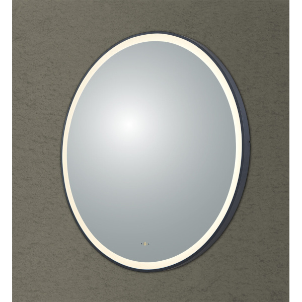 Luna Iron Framed LED Mirror - LFM900R-MB
