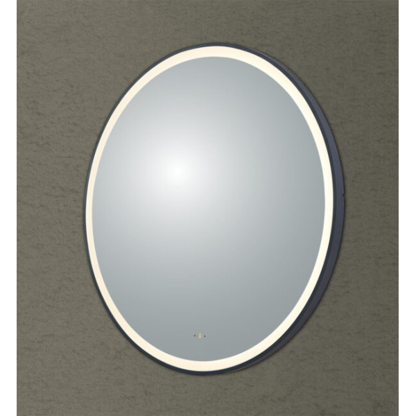 Luna Iron Framed LED Mirror - LFM600R-MB