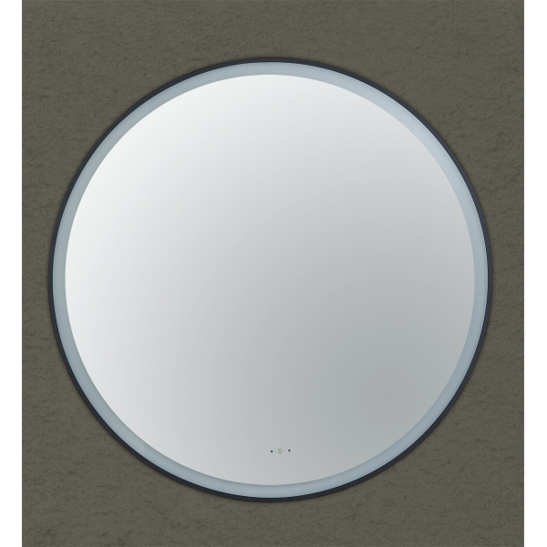 Luna Iron Framed LED Mirror - LFM900R-MB - Image 5