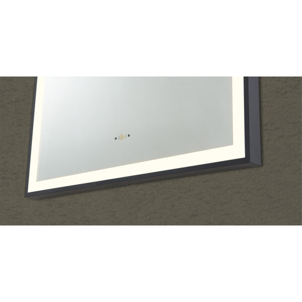 Aura Iron Framed LED Mirror - LFMAR6090-MB - Image 4