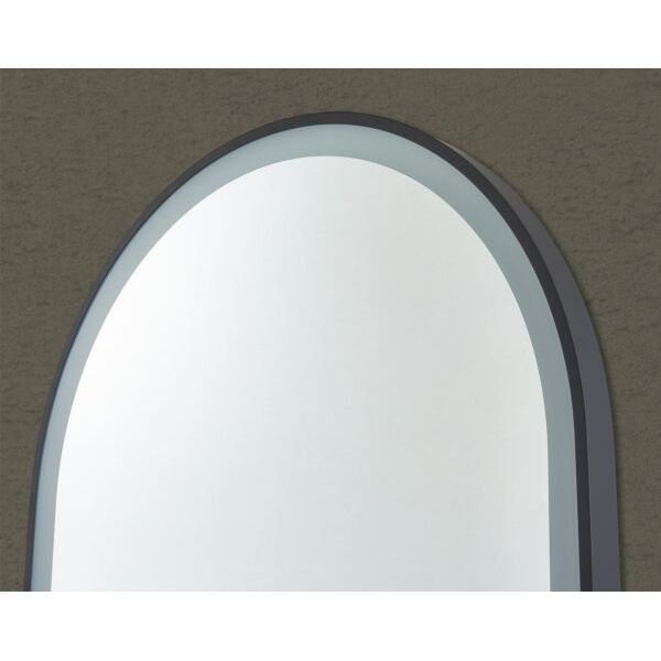 Aura Iron Framed LED Mirror - LFMAR6090-MB - Image 5