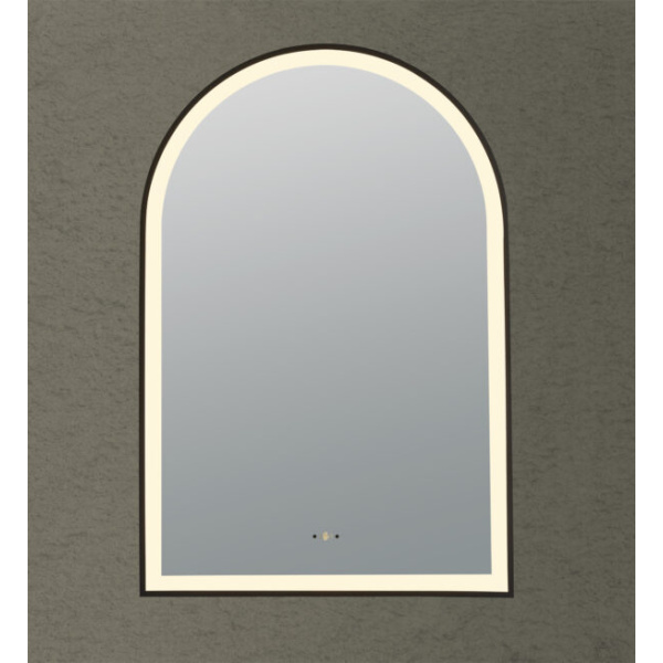 Aura Iron Framed LED Mirror - LFMAR6090-MB - Image 2