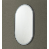 Olivia Iron Framed LED Mirror - LFMOV60100-MB