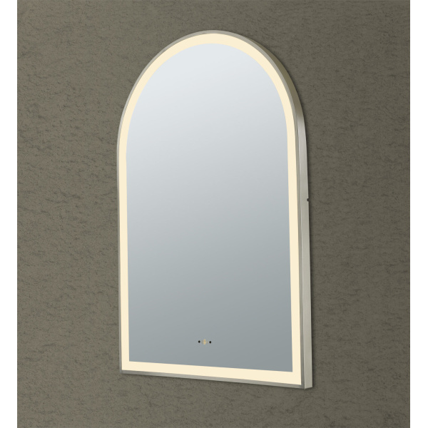 Aura Iron Framed LED Mirror - LFMAR6090-BN