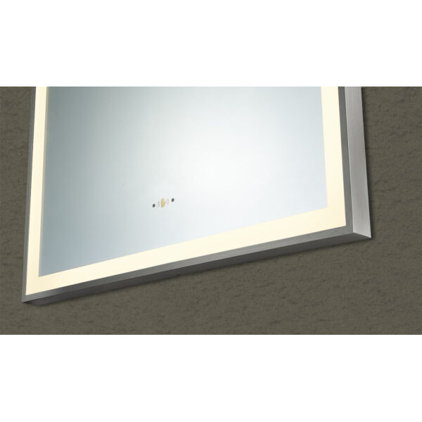 Aura Iron Framed LED Mirror - LFMAR6090-GM - Image 4