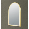 Aura Iron Framed LED Mirror - LFMAR6090-BG
