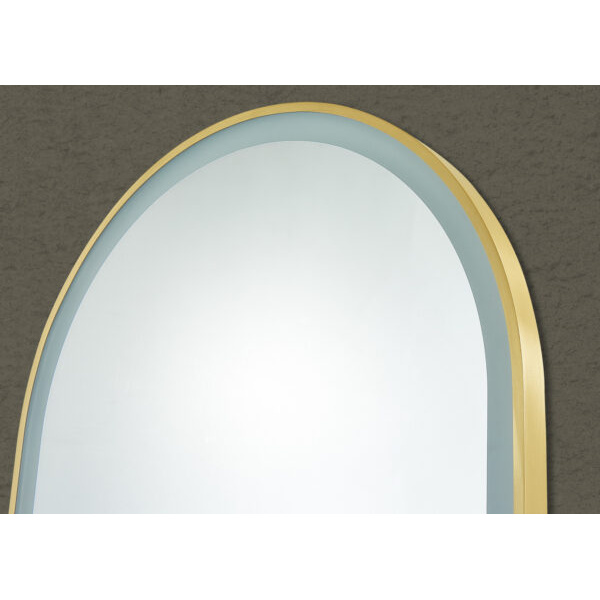 Aura Iron Framed LED Mirror - LFMAR6090-BG - Image 3