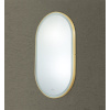Olivia Iron Framed LED Mirror - LFMOV4590-BG