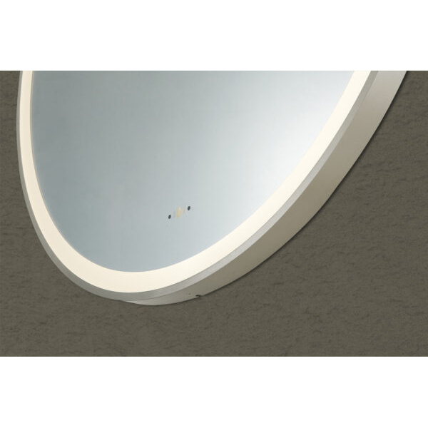 Luna Iron Framed LED Mirror - LFM800R-BN - Image 4