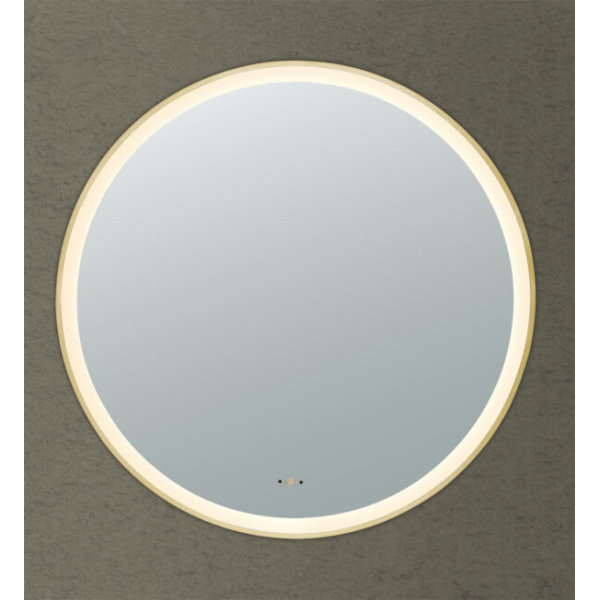 Luna Iron Framed LED Mirror - LFM800R-BG - Image 2