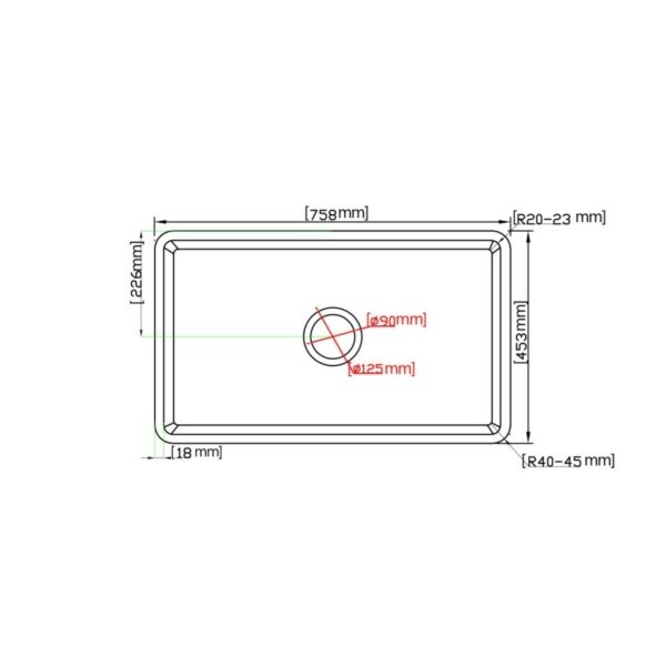 Kensington Fireclay Farmhouse Sink - FCS758GW - Image 5