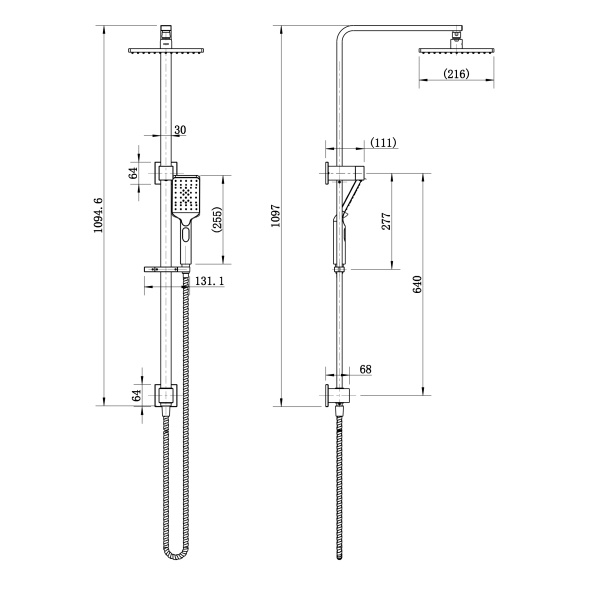 Chao Shower Column Set - Image 2