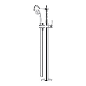 Bordeaux Freestanding Bath Mixer with Hand Shower