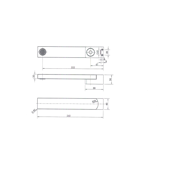 Chao Swivel Bath Spout - Image 2