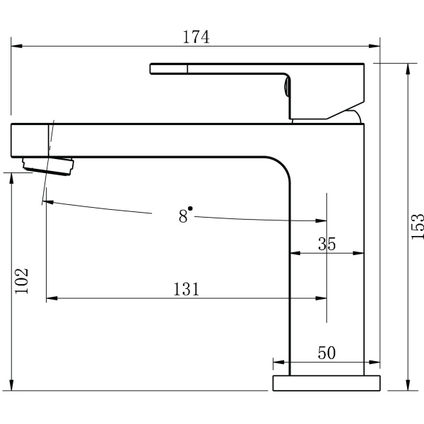 Eva Mini Basin Mixer - Image 2