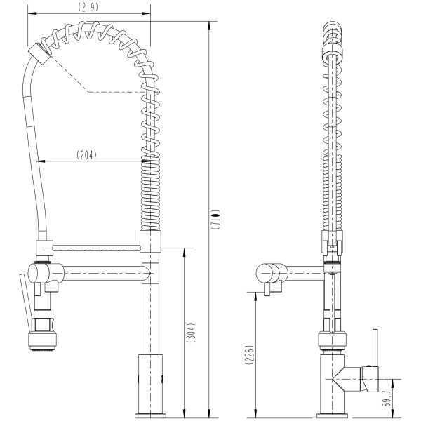 Halo Spring Multi-Function Kitchen Mixer - Image 2